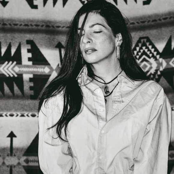 Navajo Vintage Sterling Feathers Earrings Signed " Charley " - Picture 6 of 8